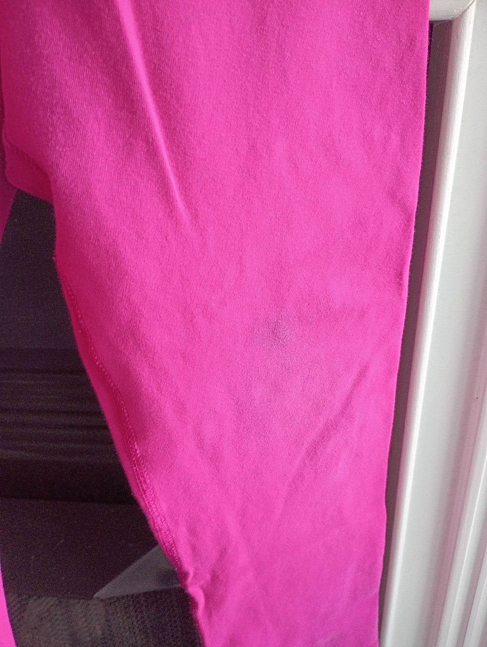 Primary 12 Raspberry Capri Leggings - Picture 3 of 6